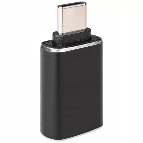 Masterled USB-A - USB-C adapter 5A, fekete