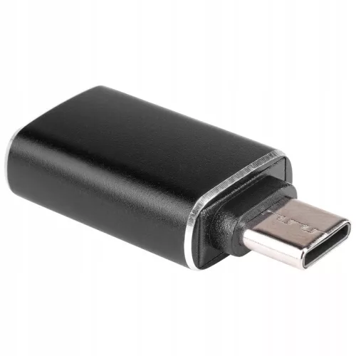 Masterled USB-A - USB-C adapter 5A, fekete