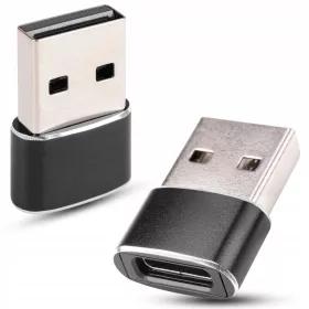 Masterled USB-C - USB-A adapter 5A, fekete