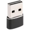 Masterled USB-C - USB-A adapter 5A, fekete