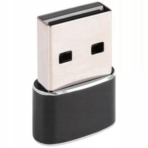 Masterled USB-C - USB-A adapter 5A, fekete