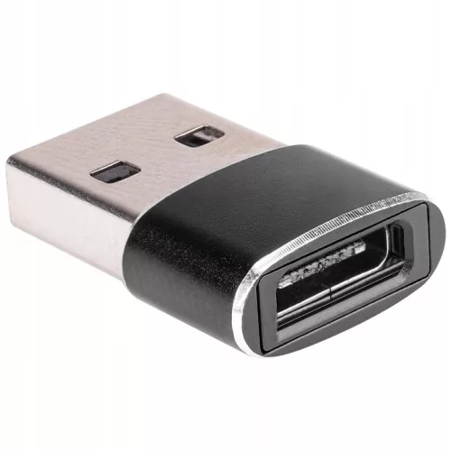 Masterled USB-C - USB-A adapter 5A, fekete