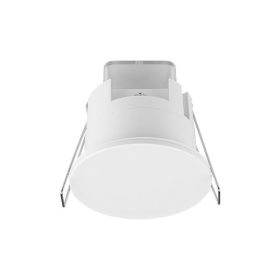   Mozgás- és alkonyatérzékelő mikrohullámú jelenlétérzékelő, süllyesztett, IP54, 360°, Masterled