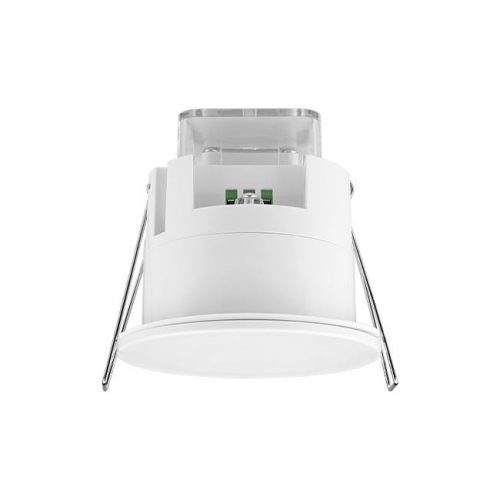 Mozgás- és alkonyatérzékelő mikrohullámú jelenlétérzékelő, süllyesztett, IP54, 360°, Masterled