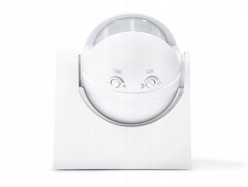 PIR mozgás- és alkonyérzékelő kültéri fehér IP44 180° Masterled