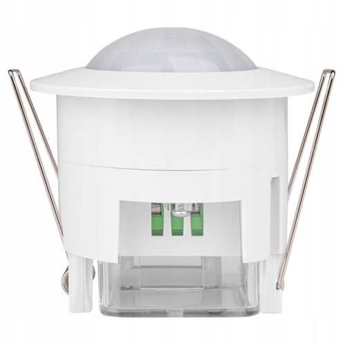 PIR mozgás- és alkonyérzékelő mennyezetre szerelhető, fehér, 360°, Masterled