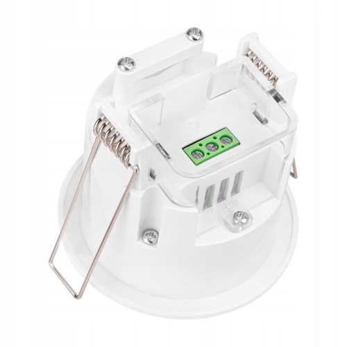 PIR mozgás- és alkonyérzékelő mennyezetre szerelhető, fehér, 360°, Masterled