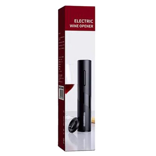 Masterled elektromos dugóhúzós bornyitó vágóval, fekete