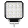 LED autós munkalámpa halogén 48W 4000lm 6000K Hideg 180° fekete IP67 Masterled