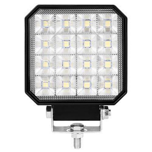 LED autós munkalámpa halogén 48W 4000lm 6000K Hideg 180° fekete IP67 Masterled