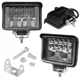   LED műhelylámpa halogén 54W 6480lm 6000K Hideg 30° 10-60V IP67 Masterled