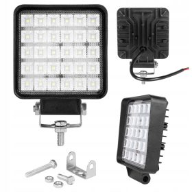   LED halogén terepjáró munkalámpa 90W 9000lm 6000K Hideg 30° 10-60V IP67 Masterled