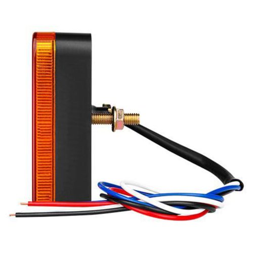 LED hátsó kombinált lámpa irányjelző 3 az 1-ben jobb 5W 500lm 90° fekete piros narancs IP65 Masterled