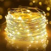 LED karácsonyi díszfüzér 2700K meleg fehér 50LED USB A 5m Masterled