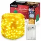 LED karácsonyi díszfüzér 2700K meleg fehér 20LED 3xLR44 2m Masterled
