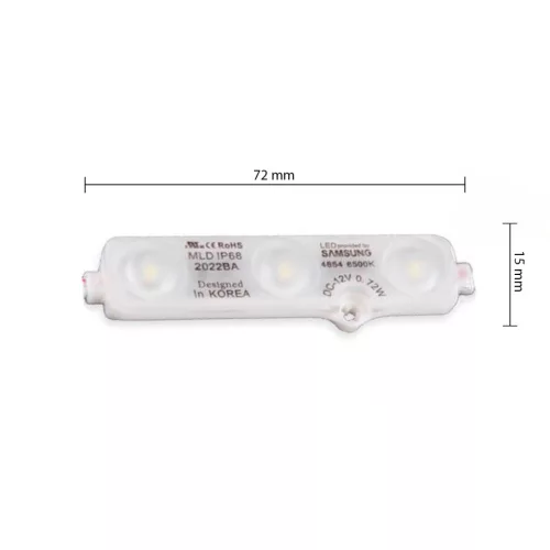 Samsung MLD LED modul 0.72W 6500K 160° Tejes Masterled