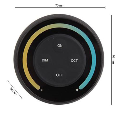 Távirányító Mono RF LED szalagokhoz Érintőképernyős S1-B Masterled Dimmerhez