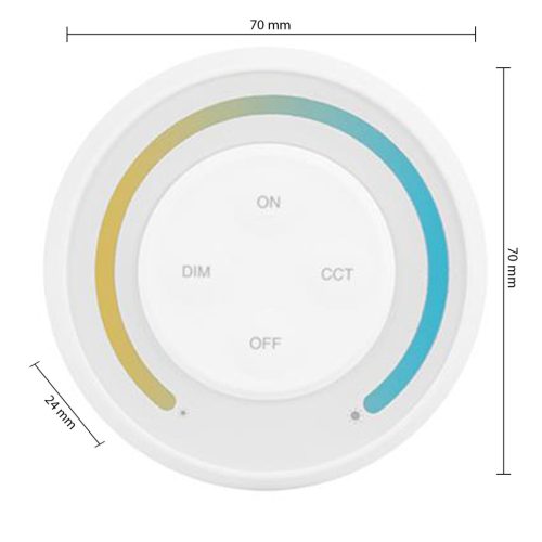 Távirányító Mono RF LED szalagokhoz Érintőképernyős S1-W Masterled Dimmerhez