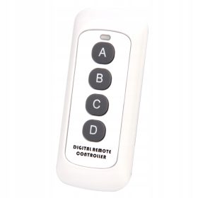   RF távirányító üveg LED lépcsővilágítás kapcsolóhoz, fehér, IP45, Masterled