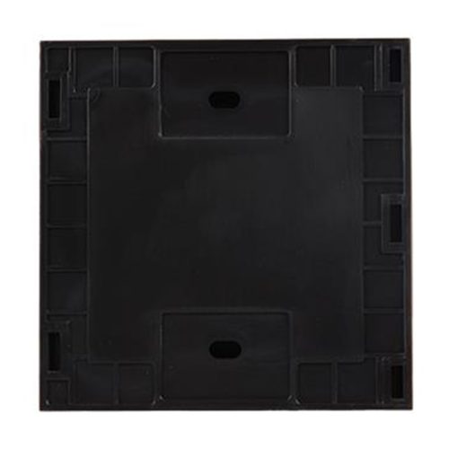 RF távirányító, felületre szerelhető, üvegből készült LED kapcsolóhoz, fekete, elemes, IP45, Masterled