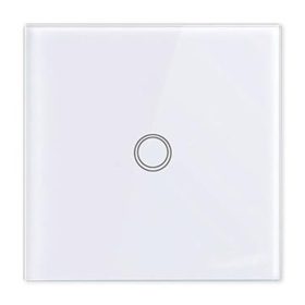   S2 Süllyesztett Távirányító Üveg LED Világításkapcsolóhoz, Fehér, IP45 Masterled Kábeltel