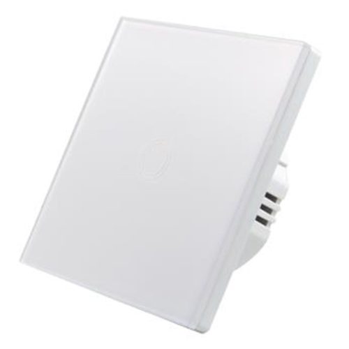 S2 Süllyesztett Távirányító Üveg LED Világításkapcsolóhoz, Fehér, IP45 Masterled Kábeltel