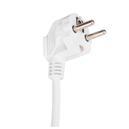 Hálózati Hosszabbító Kábel 3x Aljzat 5m Fehér Masterled