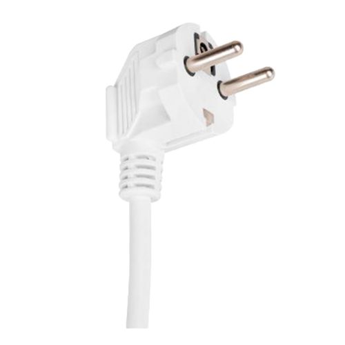 Hálózati Hosszabbító Kábel 4x Aljzat Ki/Be Kapcsoló 3m Fehér Masterled