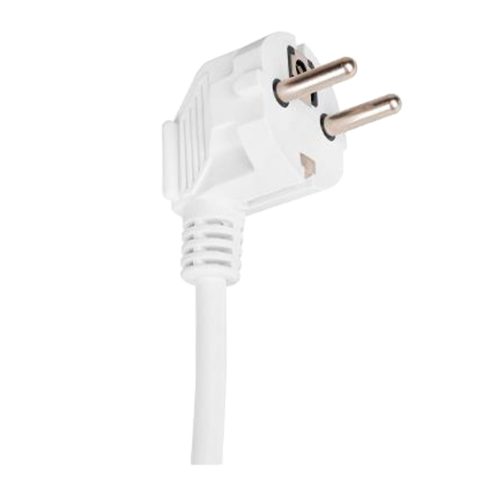 Hálózati Hosszabbító Kábel 5x Aljzat Ki/Be Kapcsoló 5m Fehér Masterled