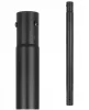 Világítóoszlop árboc utcai lámpákhoz 60 mm 3 m 15x15 cm fekete Masterled