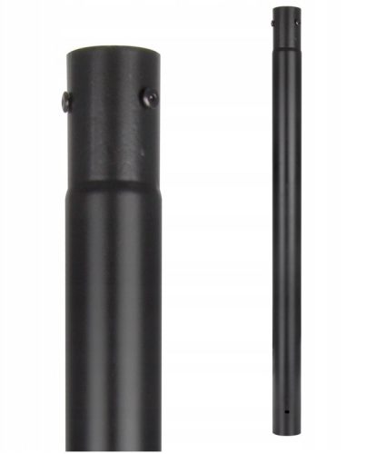 Világítóoszlop árboc utcai lámpákhoz 60 mm 3 m 15x15 cm fekete Masterled