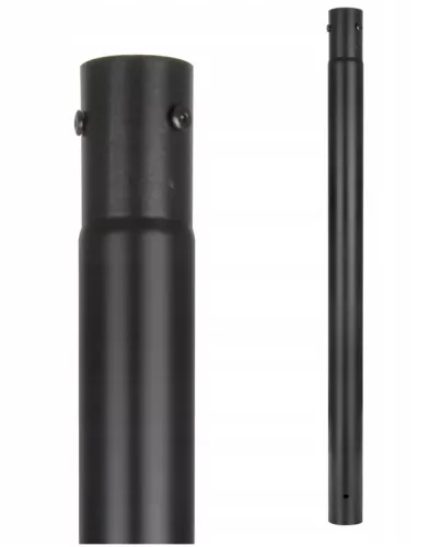 Világítóoszlop árboc utcai lámpákhoz 60 mm 3 m 15x15 cm fekete Masterled