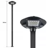 Világítóoszlop árboc utcai lámpákhoz 60 mm 3 m 15x15 cm fekete Masterled