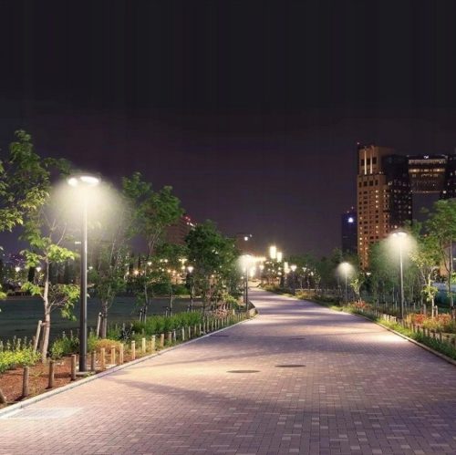 Világítóoszlop árboc utcai lámpákhoz 60 mm 3 m 15x15 cm fekete Masterled