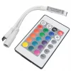 RGB IR LED szalagvezérlő 24 gombhoz, 6A, Mini Masterled