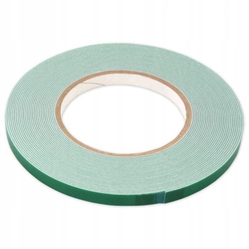 Kétoldalas habszivacs ragasztószalag LED profilokhoz, zöld, Masterled