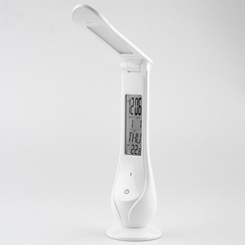 LED éjszakai asztali lámpa 4W 5000K USB képernyős kijelző Érintős, szabályozható IDA