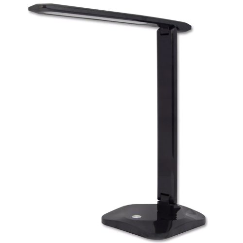 LED éjszakai asztali lámpa 9W CCT 3 az 1-ben 3500-6500K iskolai USB fekete