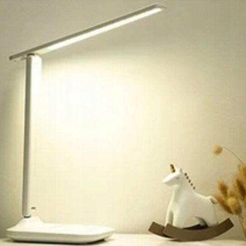 LED éjszakai asztali lámpa 5W CCT 3 az 1-ben 3000-6000K USB iskolai fehér