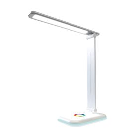   Állítható éjjeli asztali lámpa ALMA LED 12W 960lm CCT + RGB szabályozható fehér MasterLED