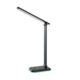   Állítható éjjeli asztali lámpa ALMA LED 12W 960lm CCT + RGB szabályozható fekete MasterLED