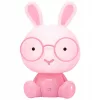 Dekoratív éjszakai lámpa RABBIT LED 5W 5000K Pink