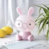 Dekoratív éjszakai lámpa RABBIT LED 5W 5000K Pink