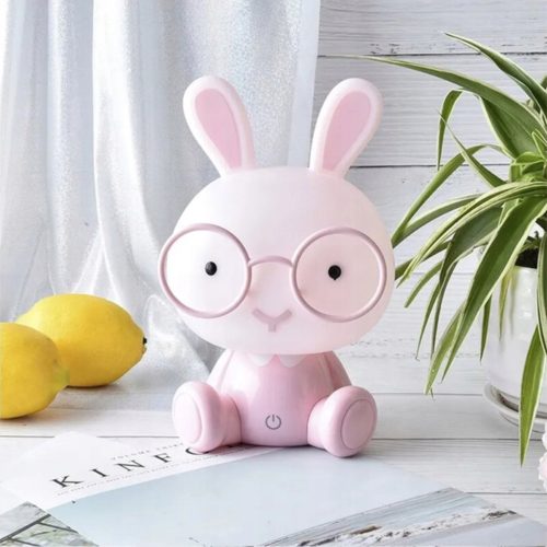 Dekoratív éjszakai lámpa RABBIT LED 5W 5000K Pink