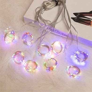 LED függöny USB 5V 300xLED RGB LVT távirányítóval