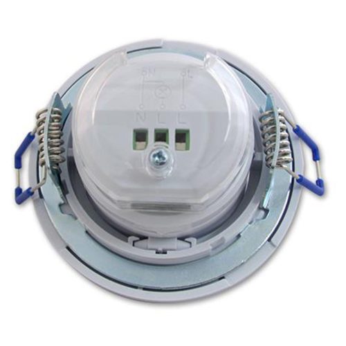 360°-ban állítható, süllyesztett PIR MOTION érzékelő