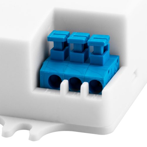 Mozgás- és szürkületérzékelő Mikrohullámú LED érzékelő IP20 FLAT