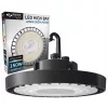 LED High Bay ipari függeszték 150W 4000/5000/6000K CCT 90° fekete IP65 Masterled