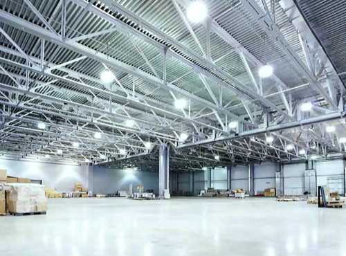 Ipari LED lámpa High Bay Fixture 150W 21000lm 5000K függeszthető, szabályozható IP65