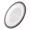 LED öbölvilágítás ipari függesztékkel 100W 11000lm 4500K Semleges 90° Fekete Fehér IP65 Dsp Masterled